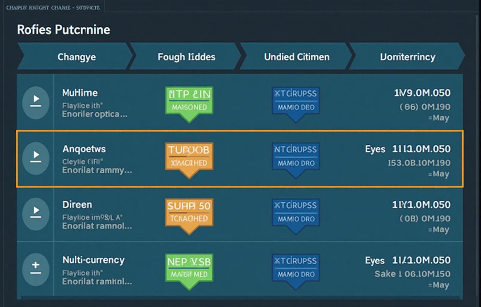Charge matching interface with status indicators