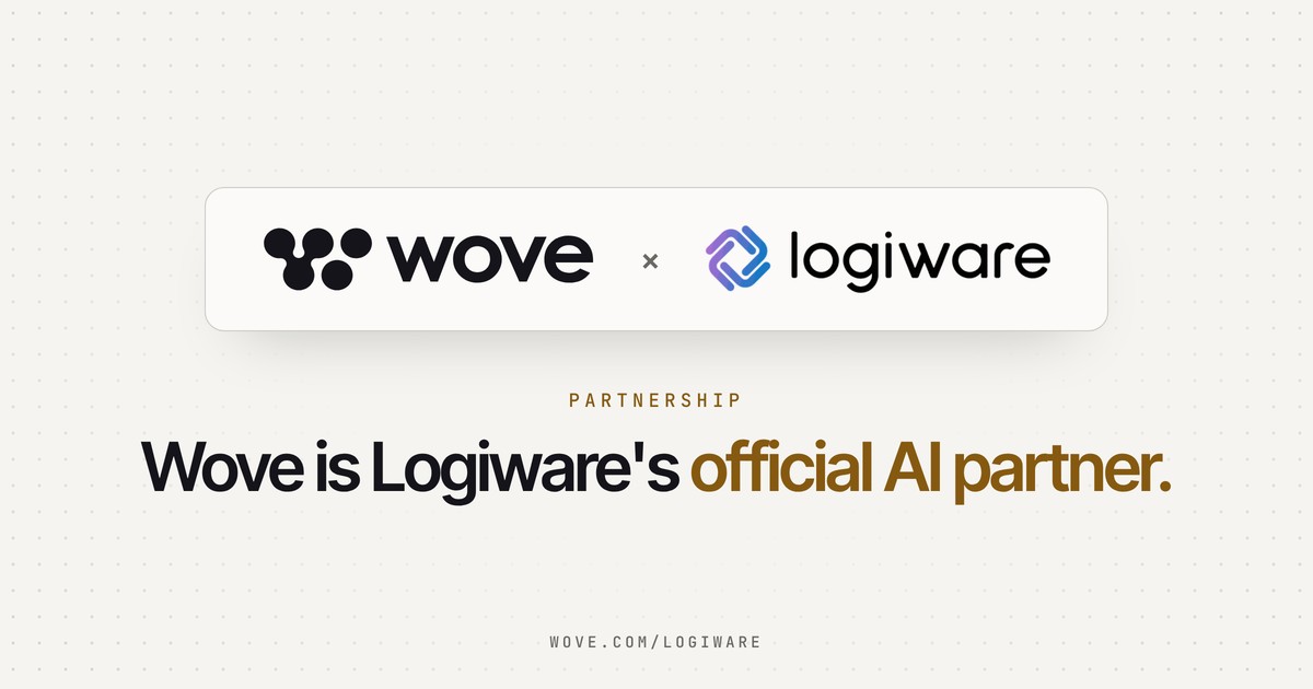 Announcing Wove’s Partnership with Logiware